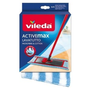 Mop Head Refill Vileda ViledaActive Max Microfibre Cotton (1 Unit)