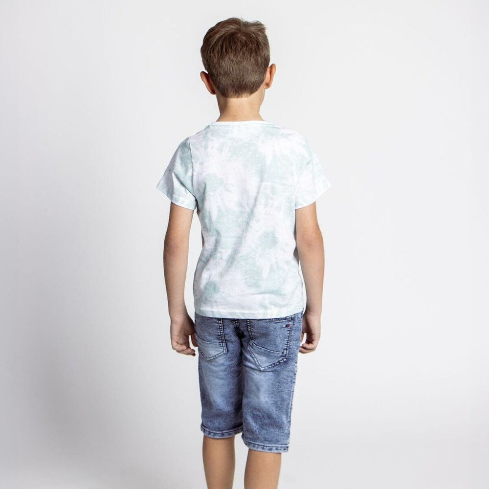 Child's Short Sleeve T-Shirt Stitch Multicolour