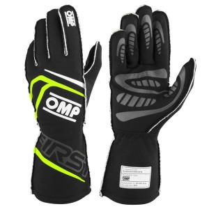 Handschuhe OMP FIRST Schwarz M FIA 8856-2018