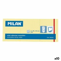 Haftnotizen Milan 3 in 1 Gelb 38 x 50 mm (10 Stück)