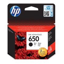 Cartouche d'encre originale HP 650 Noir