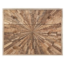 Kommode Romimex natürlich Mango-Holz 80 x 85 x 40 cm