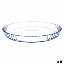 Moule à gâteaux Pyrex Classic Vidrio Transparent verre Plat Rond 31 x 31 x 4 cm 6 Unités