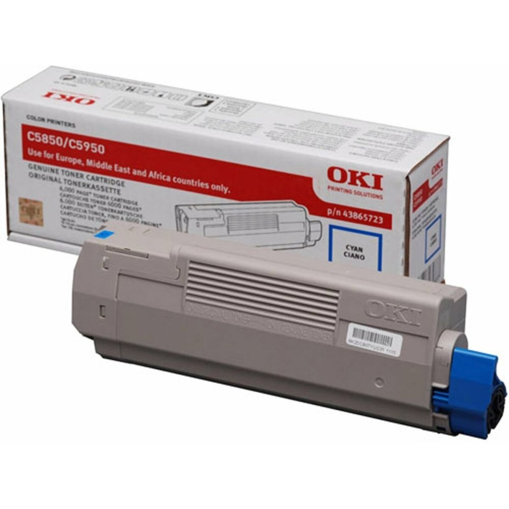 Toner original OKI 43865723 Cyan