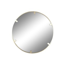 Wall mirror Home ESPRIT Golden 122 x 4 x 122 cm