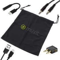 Oreillette Bluetooth Muvit MCHPH0011 Noir