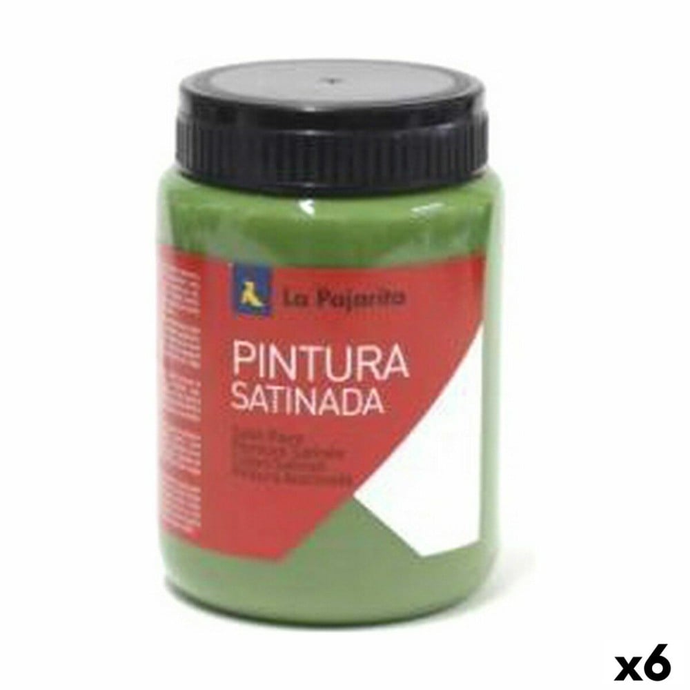 Tempera La Pajarita Mount L-16 6 Pieces Satin finish School Green