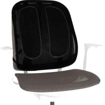 Rückenlehne des Sitzes Fellowes 9191301 Ergonomisch Einstellbar Schwarz Kunststoff