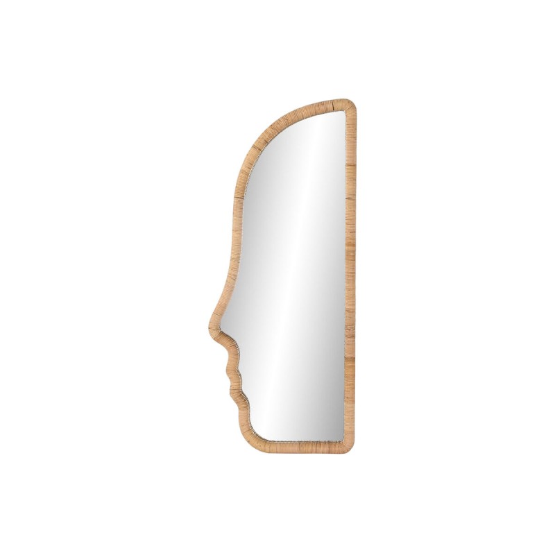 Wall mirror Home ESPRIT Natural Modern Scandi 50 x 4 x 120 cm