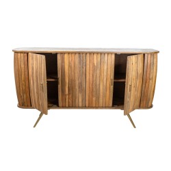 Anrichte Romimex natürlich Mango-Holz 42 x 86 x 150 cm