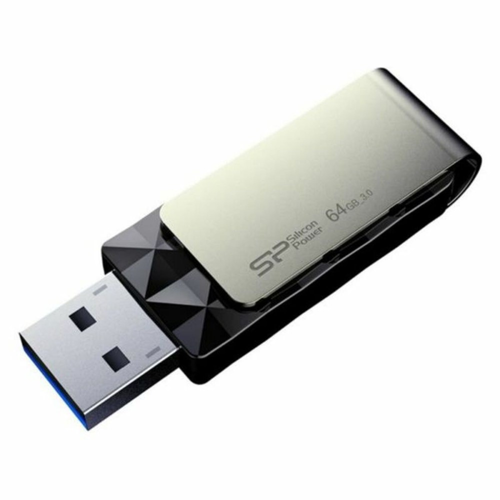 Clé USB Silicon Power Blaze B30 64 GB Noir