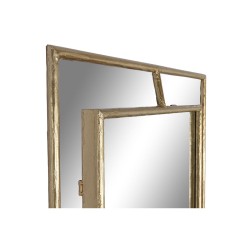 Wandspiegel Home ESPRIT Gold Kristall Eisen Moderne 96 x 5 x 208 cm