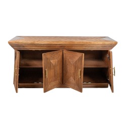 Sideboard Romimex Brown Mango wood 41 x 77 x 154 cm