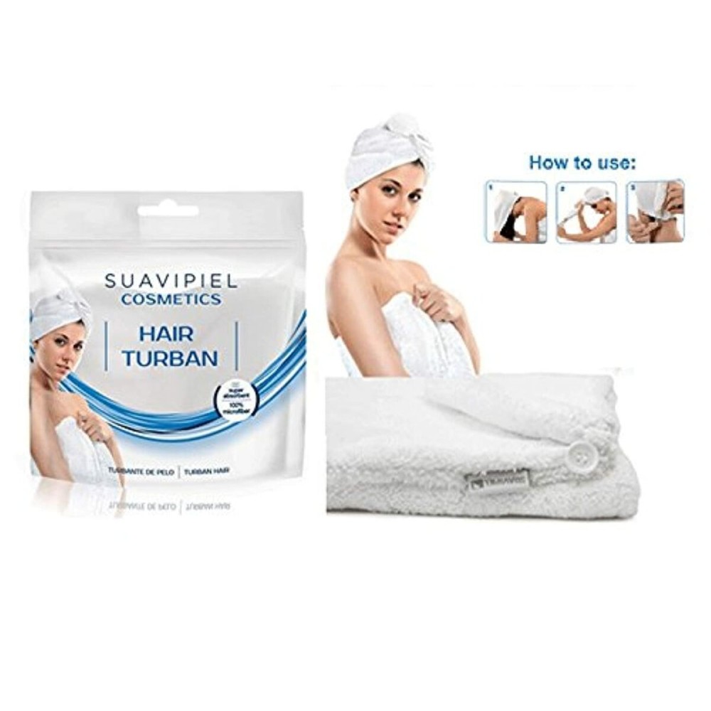 Women's Perfume Set Suavipiel HAIR TURBAN