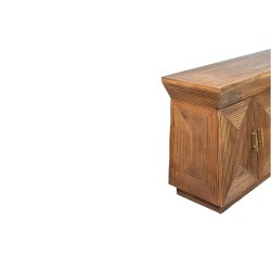 Sideboard Romimex Brown Mango wood 41 x 77 x 154 cm