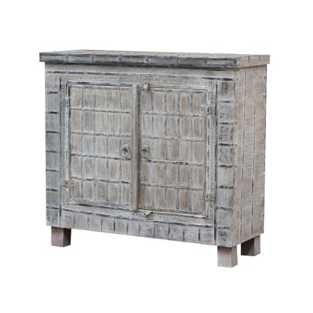 Chest Romimex White Natural Mango wood 45 x 110 x 120 cm