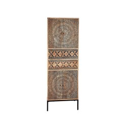 Armoire Romimex Naturel Bois de manguier 60 x 180 x 45 cm