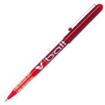 Crayon Roller Pilot V Ball Rouge 0,5 mm (12 Unités)