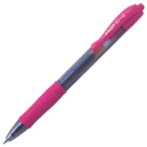 Stylo gel Pilot 001486 Rose 0,4 mm (12 Unités)