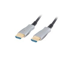 Câble HDMI Lanberg CA-HDMI-20FB-0100-BK Noir 10 m