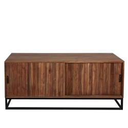 Buffet Romimex Marron Bois d'acacia 40 x 60 x 140 cm