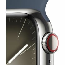 Montre intelligente Apple Series 9 Bleu Argenté 41 mm