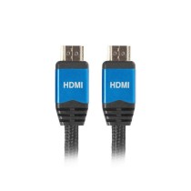 Câble HDMI Lanberg CA-HDMI-20CU-0030-BL Noir 3 m 4K Ultra HD Prise Mâle/Prise Mâle