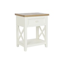 Nachttisch DKD Home Decor Beige natürlich Paulonia-Holz 49,5 x 35 x 61 cm