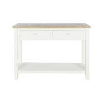 Meuble d'Appoint DKD Home Decor Beige Naturel Bois de paulownia 111,5 x 27,5 x 44,5 cm