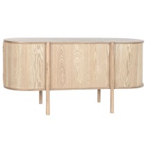 TV furniture Home ESPRIT Natural Rubber wood 120 x 43,5 x 60 cm