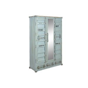 Armoire Home ESPRIT Turquoise Bleu ciel 112 x 46 x 174 cm