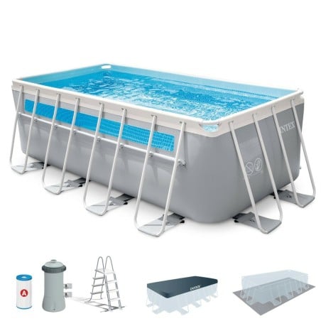 Schwimmbad Abnehmbar Intex 400 x 122 x 200 cm