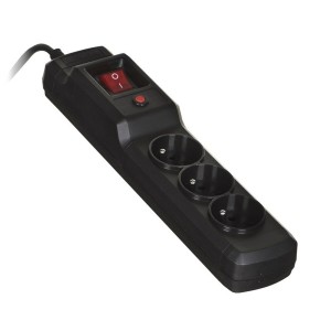 3-socket plugboard with power switch Activejet COMBO 3GN (1,5 m)