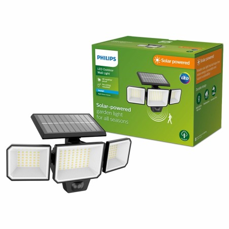 Lampe de projecteur Philips 8,7 W 5000 K 29 x 11,7 x 16,8 cm Noir 3,7 V Solaire