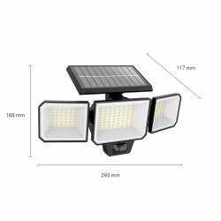 Lamp Projector Philips 8,7 W 5000 K 29 x 11,7 x 16,8 cm Black 3,7 V Solar