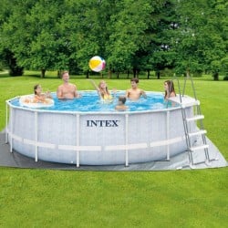 Schwimmbad Abnehmbar Intex 488 x 122 x 488 cm