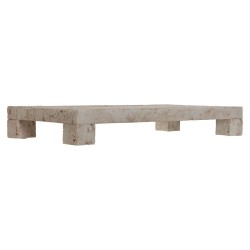 Centre de Table Home ESPRIT Beige Urbaine 34 x 17 x 4 cm