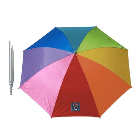 Solskærm 240 cm UPF 50+ Regenbogen