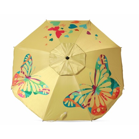 Parasol Jaune 200 cm UPF 50+