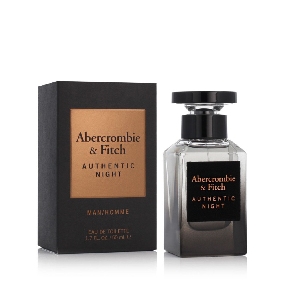 Men's Perfume Abercrombie & Fitch Authentic Night Man EDT 50 ml