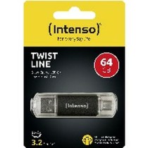 Clé USB INTENSO 3539490 Anthracite 64 GB