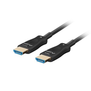 HDMI Kabel Lanberg CA-HDMI-30FB-0100-BK Schwarz 10 m