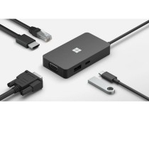 Hub USB Microsoft 1E4-00003 Noir