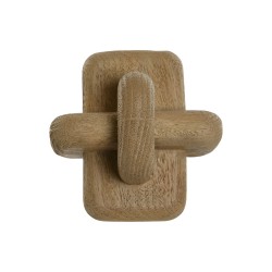 Decorative Figure Home ESPRIT Brown Knot 14 x 14 x 14 cm