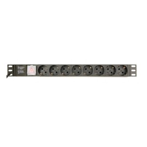 Steckerleiste mit 8 Steckdosen und Schalter GEMBIRD EG-PDU-014-C14 (3 m)