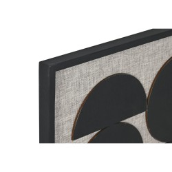 Painting Home ESPRIT Black Beige Modern 60 x 3 x 80 cm (2 Units)