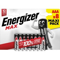 Batteries Energizer LR03 1,5 V 9 V AAA (8 Unités)