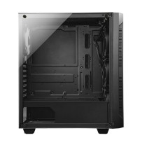 ATX/mATX Semi-Tower Gehäuse Chieftec GS-01B-OP Weiß Schwarz