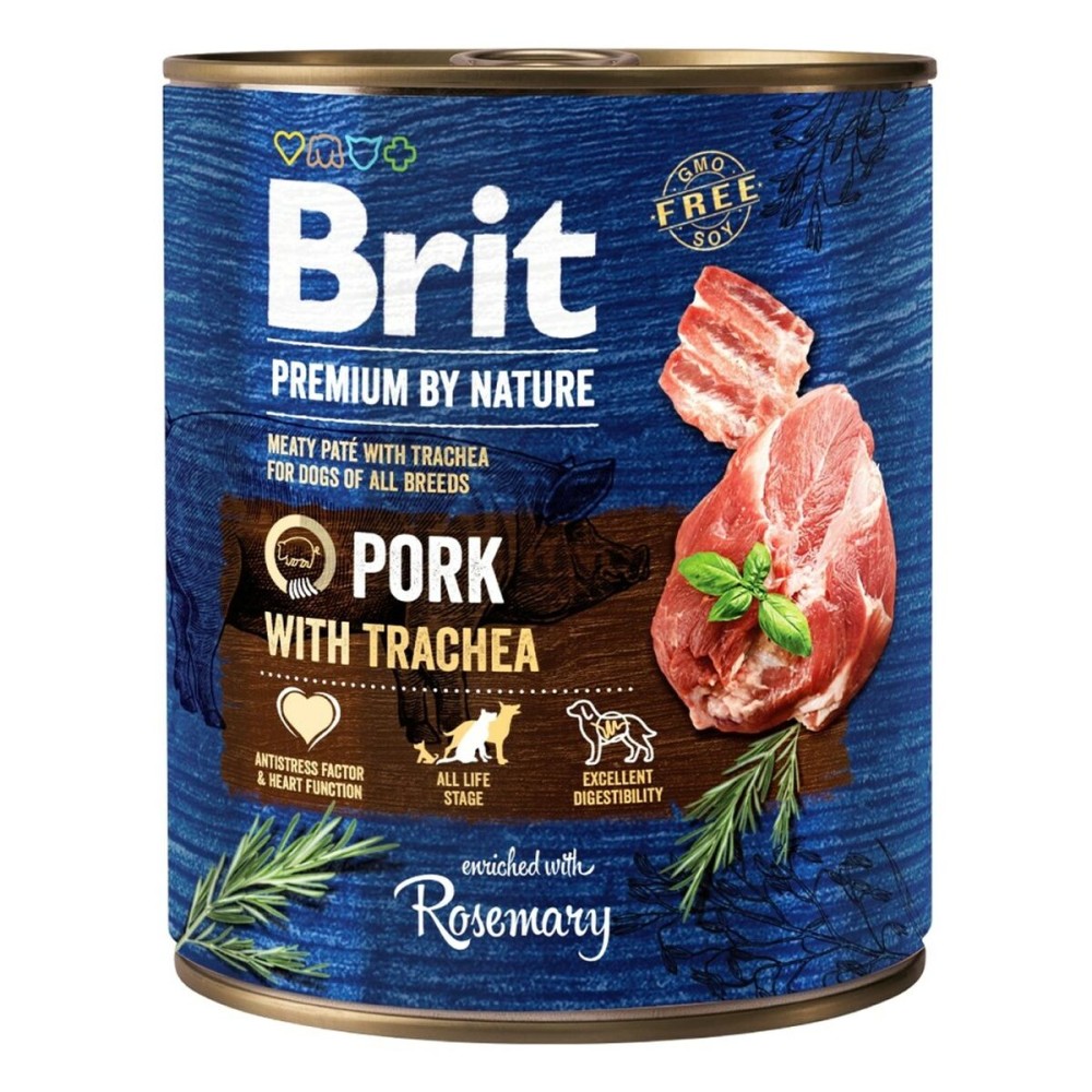 Alimentation humide Brit Premium by nature Cochon 800 g