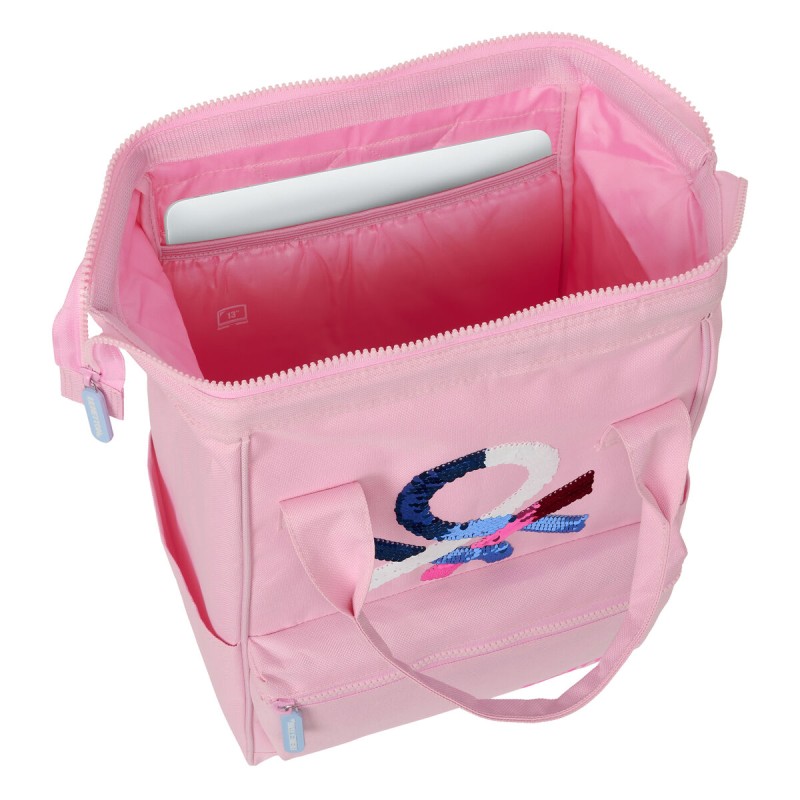 Sacoche pour Portable Benetton benetton Rose 27 x 40 x 19 cm